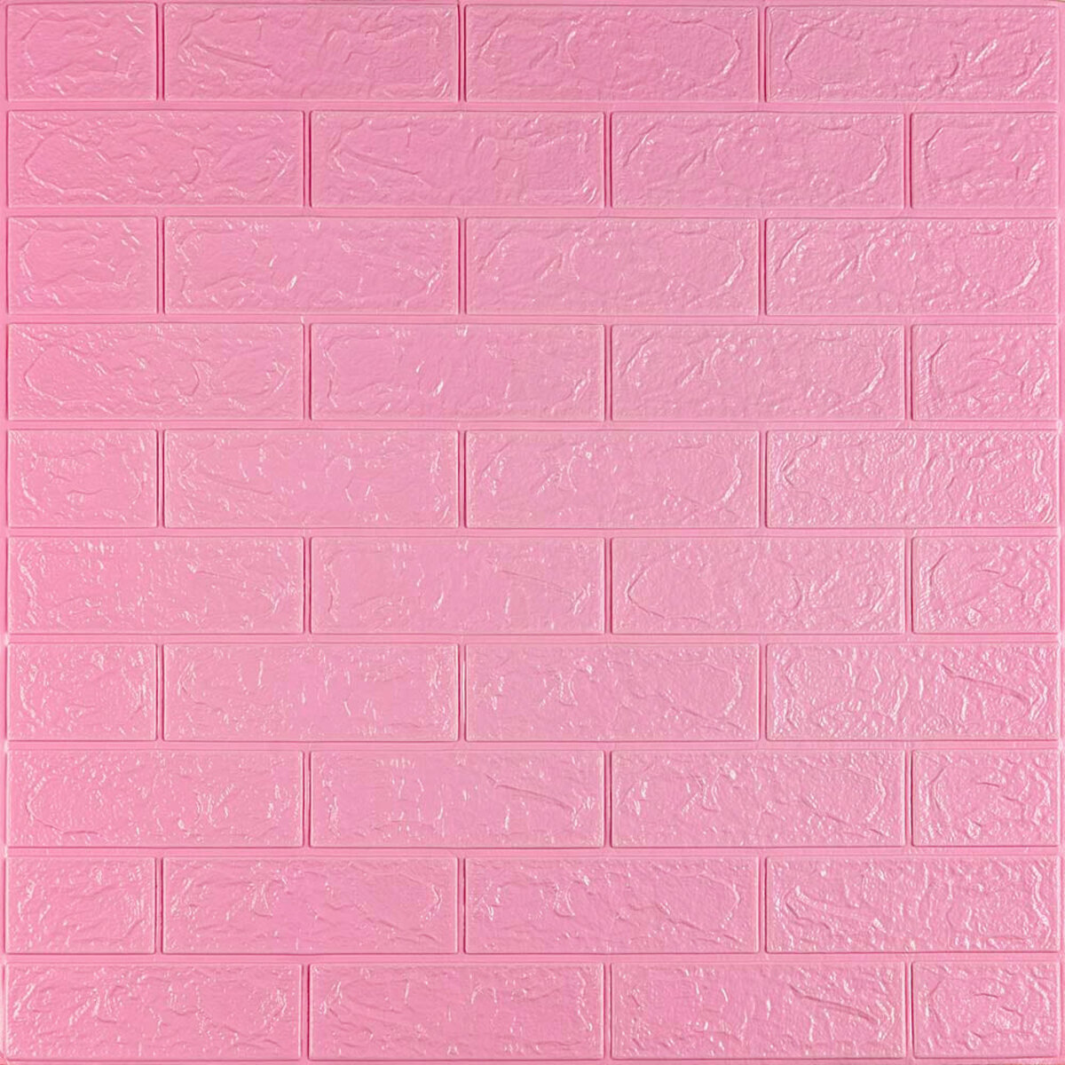 Самоклеюча 3D панель під рожеву цеглу 19600x700x3мм SW-00001471